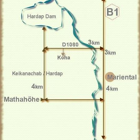 Koha Guesthouse มาเรียนทอล ภายนอก รูปภาพ